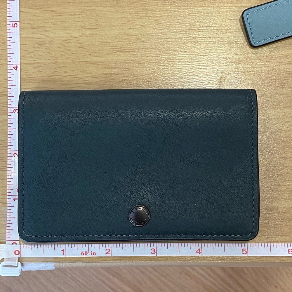 COACH 1941 glovetanned leather Slim Card Case